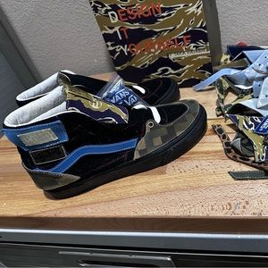 NEW Vans Vault X Taka Hayashi DIY HI VLT LX half cab Men's Size 9.5